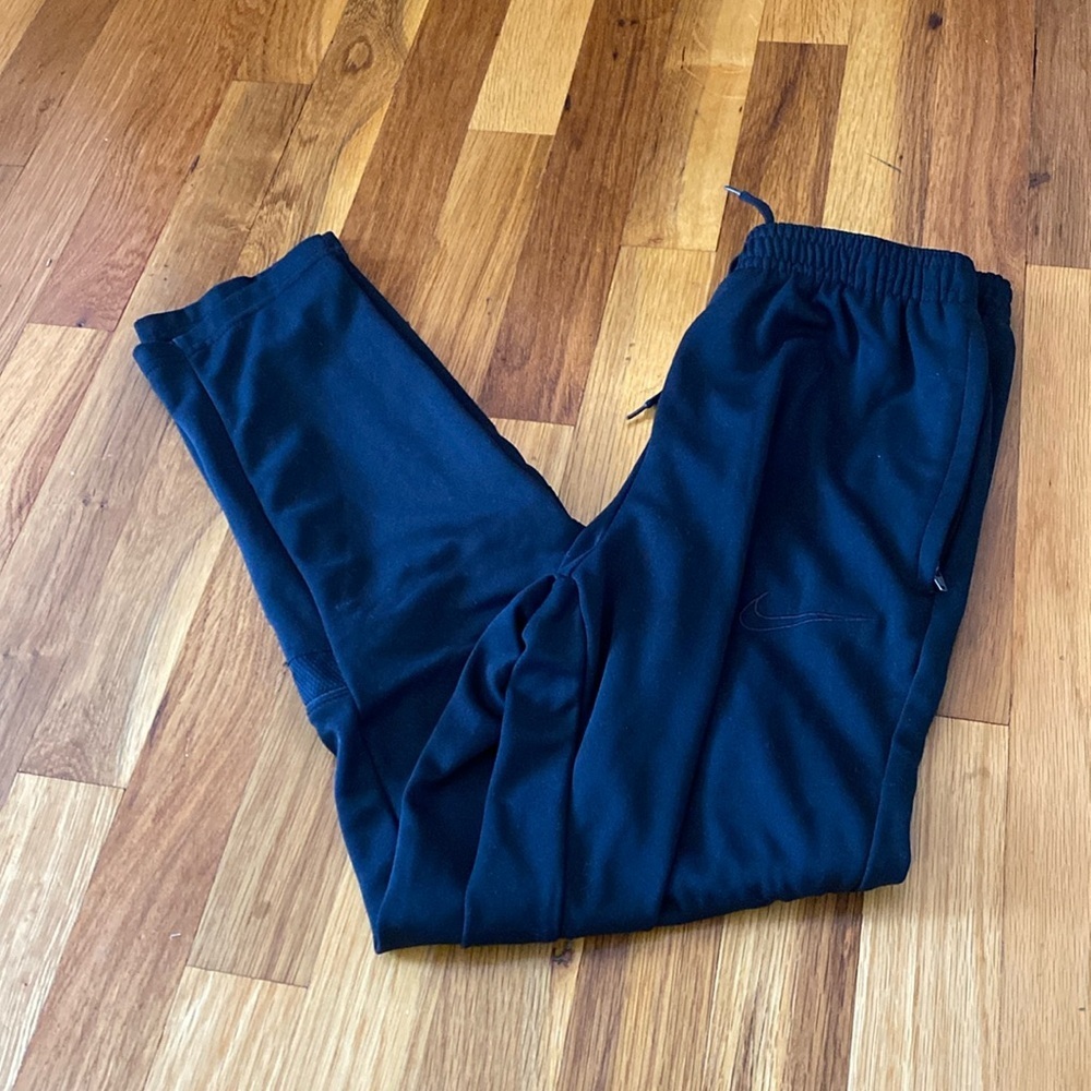 Nike Boys Black Joggers Size L